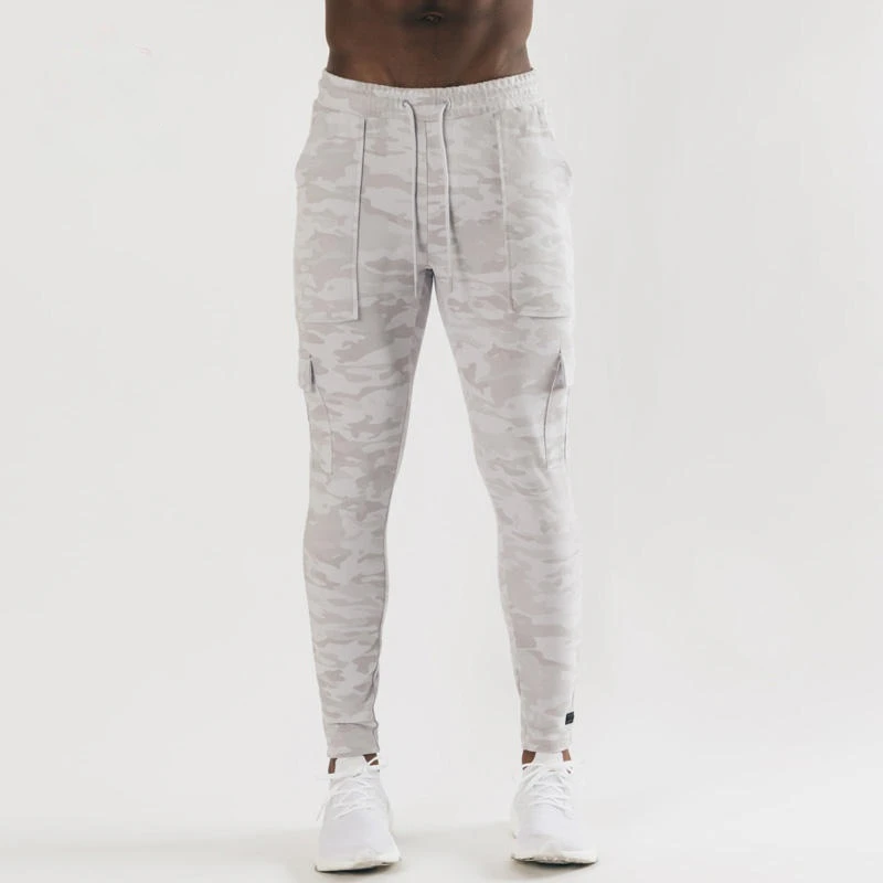 Pantalon de jogging cargo slim en coton · 2