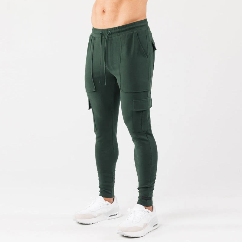 Pantalon de jogging cargo slim en coton · 3