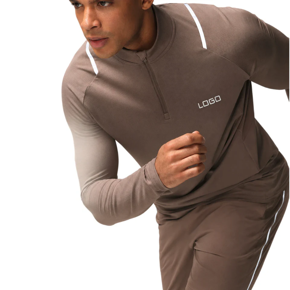 Men's quarter-zip long-sleeve shirt · 3