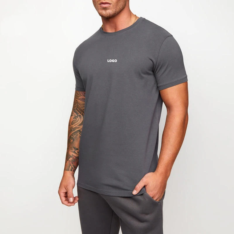 Men's quick-dry cotton/polyester T-shirt · 1