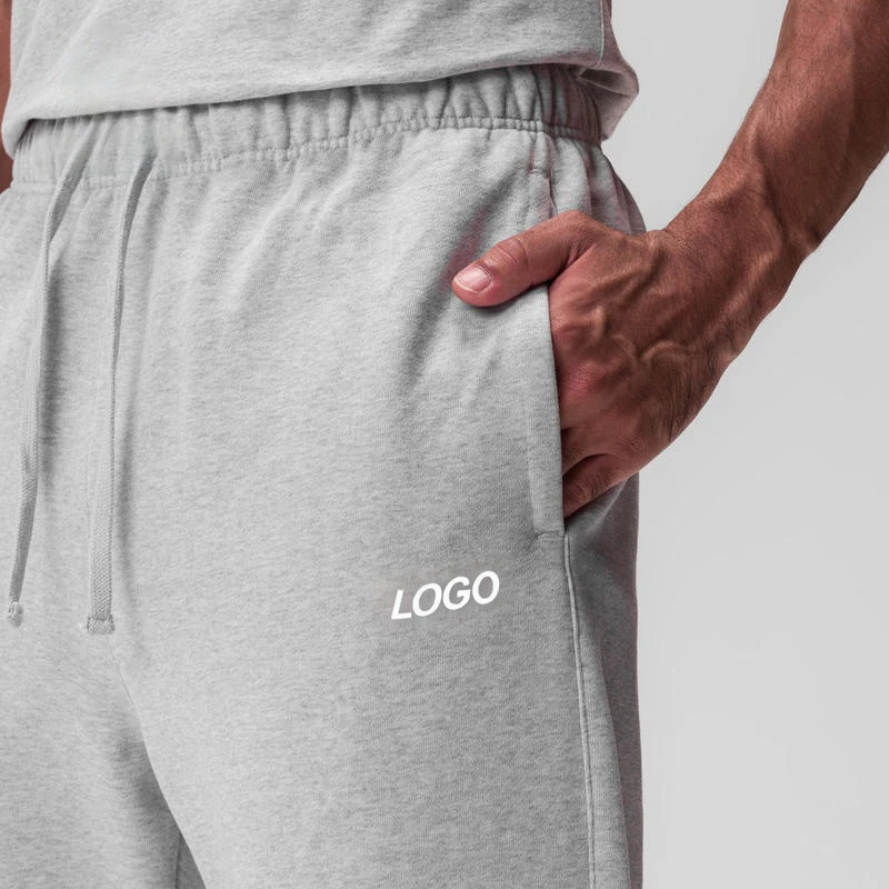 Herren-Jogginghose aus schwerer Baumwolle mit geradem Bein · 3