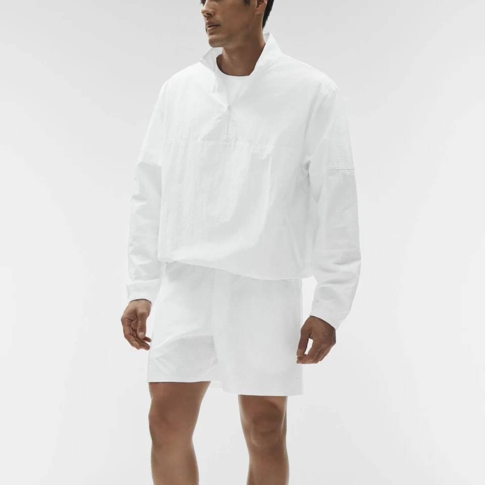 Men's lightweight half-zip nylon jacket · 5
