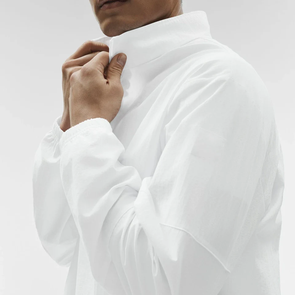 Men's lightweight half-zip nylon jacket · 6