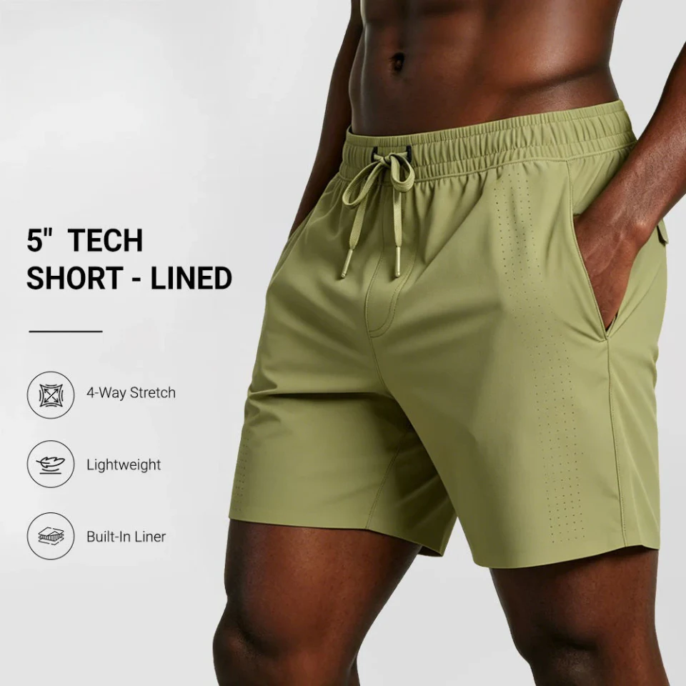 Short à séchage rapide pour hommes · 2