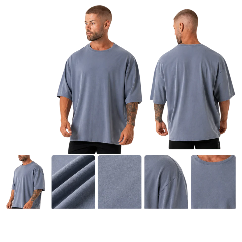 Camiseta de hombre slim fit de manga larga con cremallera de un cuarto · 2