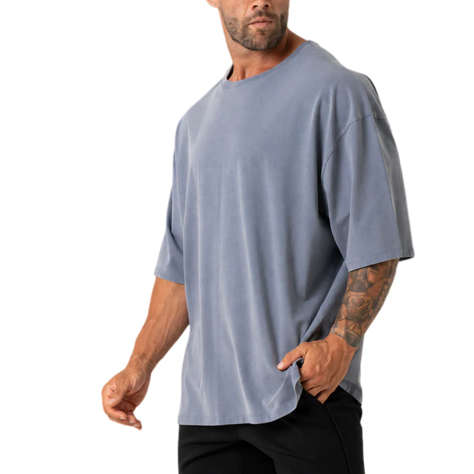 Camiseta de hombre slim fit de manga larga con cremallera de un cuarto · 3