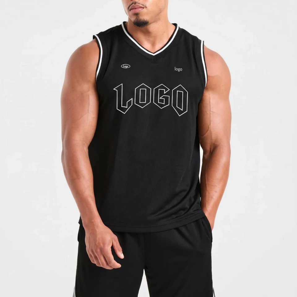 Men's lightweight polyester tank top · 1