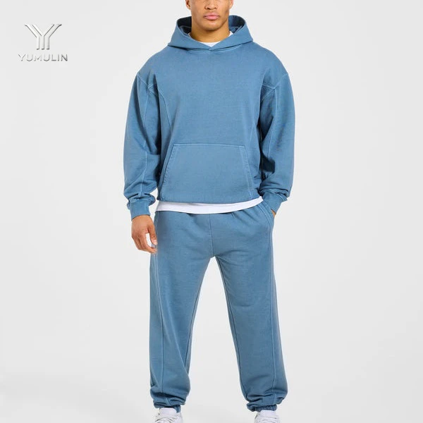 Men's cotton hoodie · 3