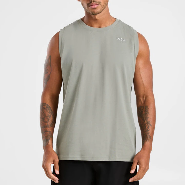 Débardeur en coton pour hommes · 1