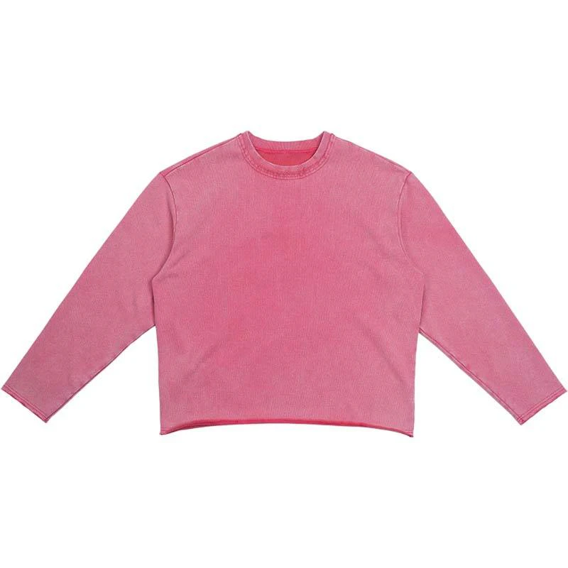 เสื้อยืดผ้าฝ้ายเนื้อหนาทรงกล่องขนาดใหญ่ · 300 GSM · 5