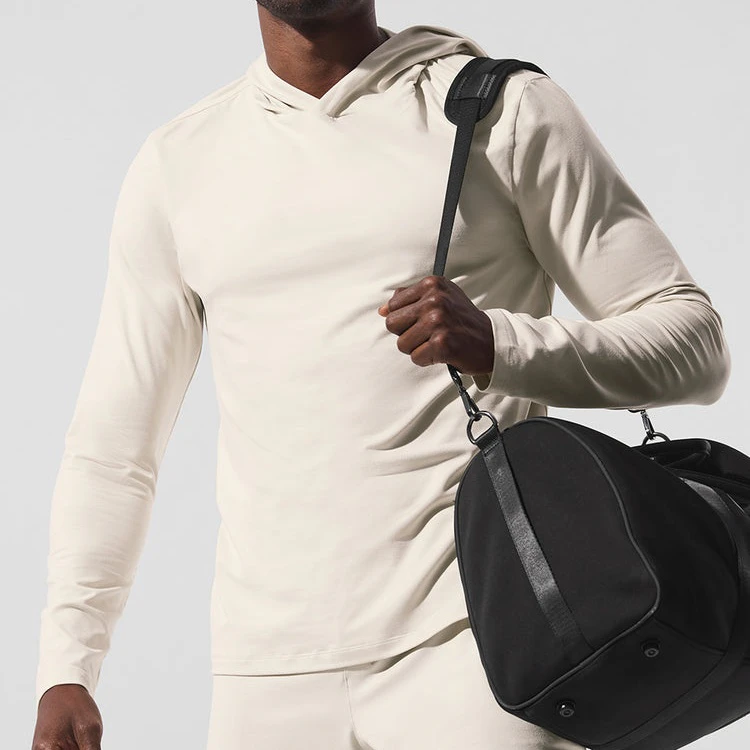 Sudadera con capucha de manga larga de secado rápido para hombre · 1