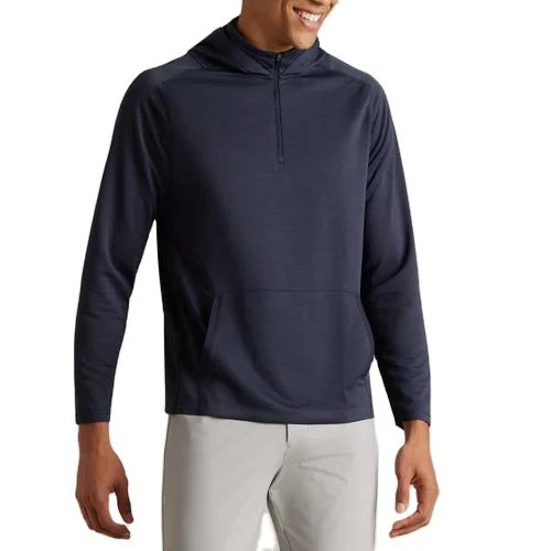 Men's lightweight quarter-zip hoodie · 1