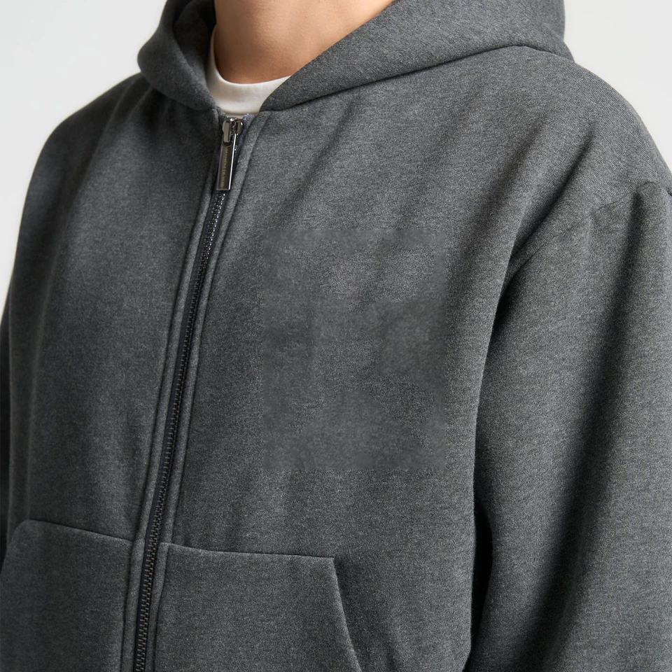 Moletom com capuz pesado masculino · 3