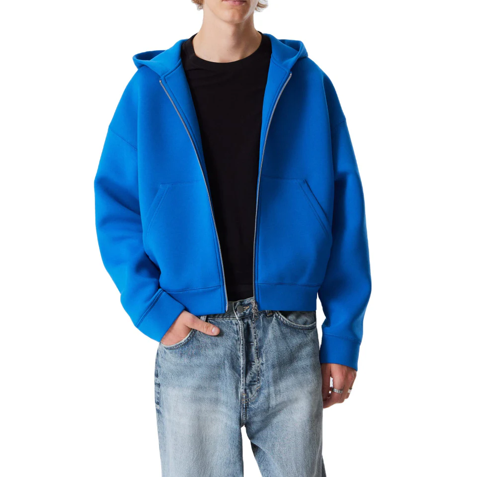 Schwerer Kapuzenpullover aus Polyester mit Reißverschluss für Herren · 1