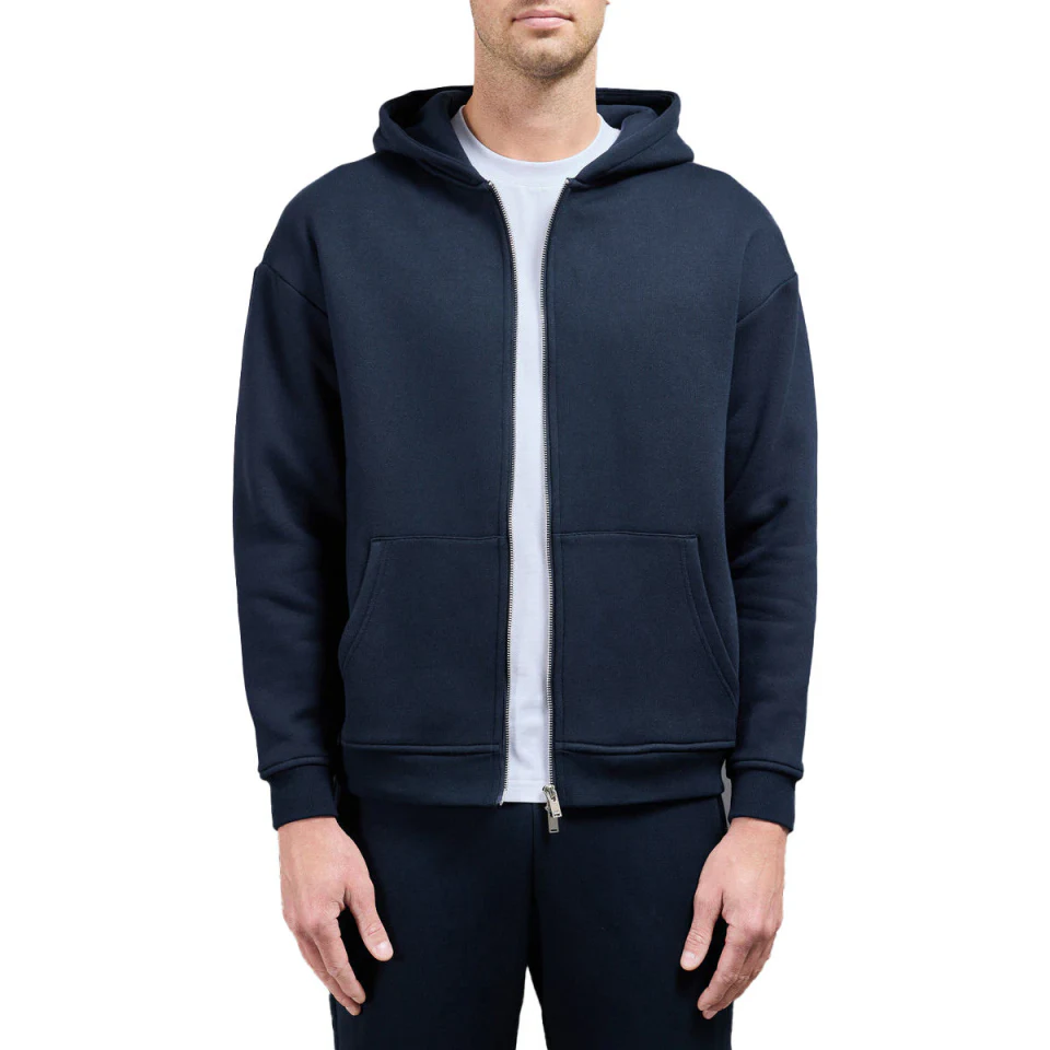 Sweat à capuche zippé oversize pour homme · 5