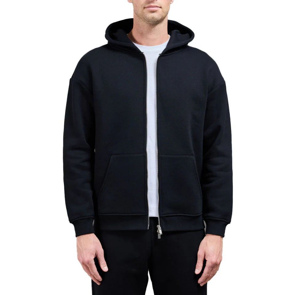 Sweat à capuche zippé oversize pour homme · 6