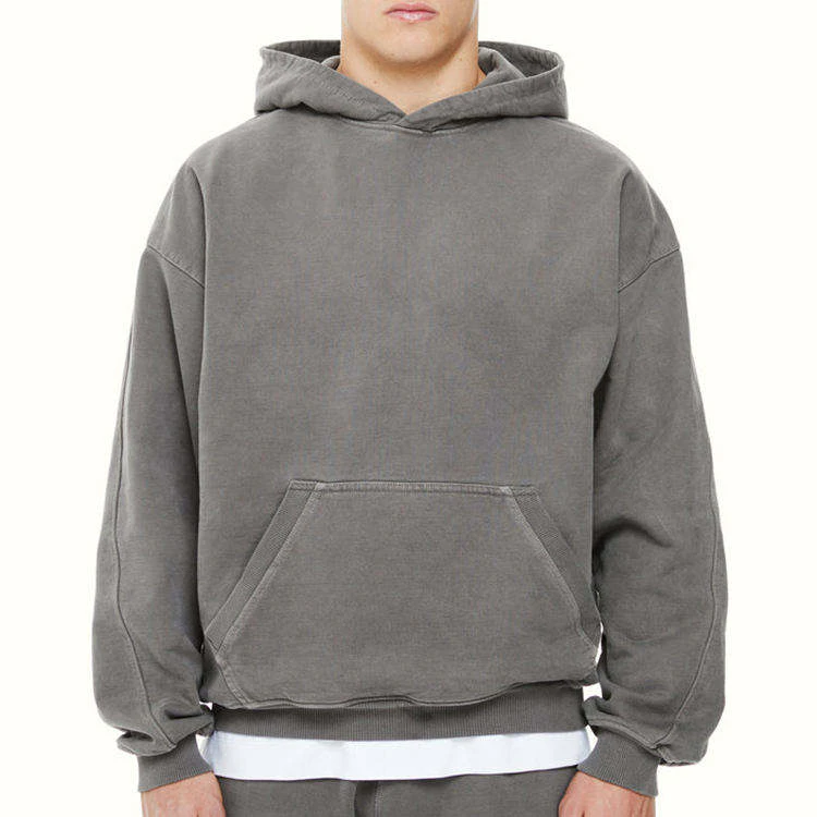 Men's oversized heavyweight hoodie · 1