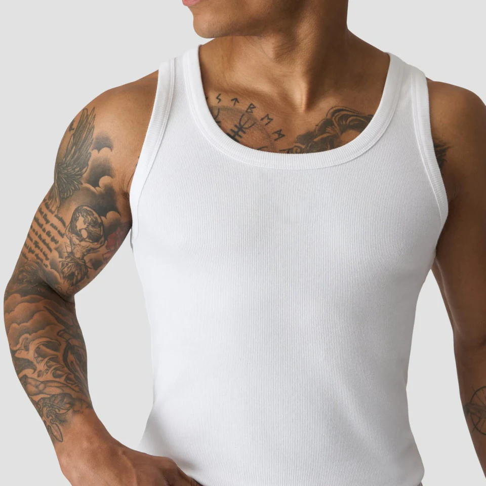 Men's cotton/spandex tank top · 3