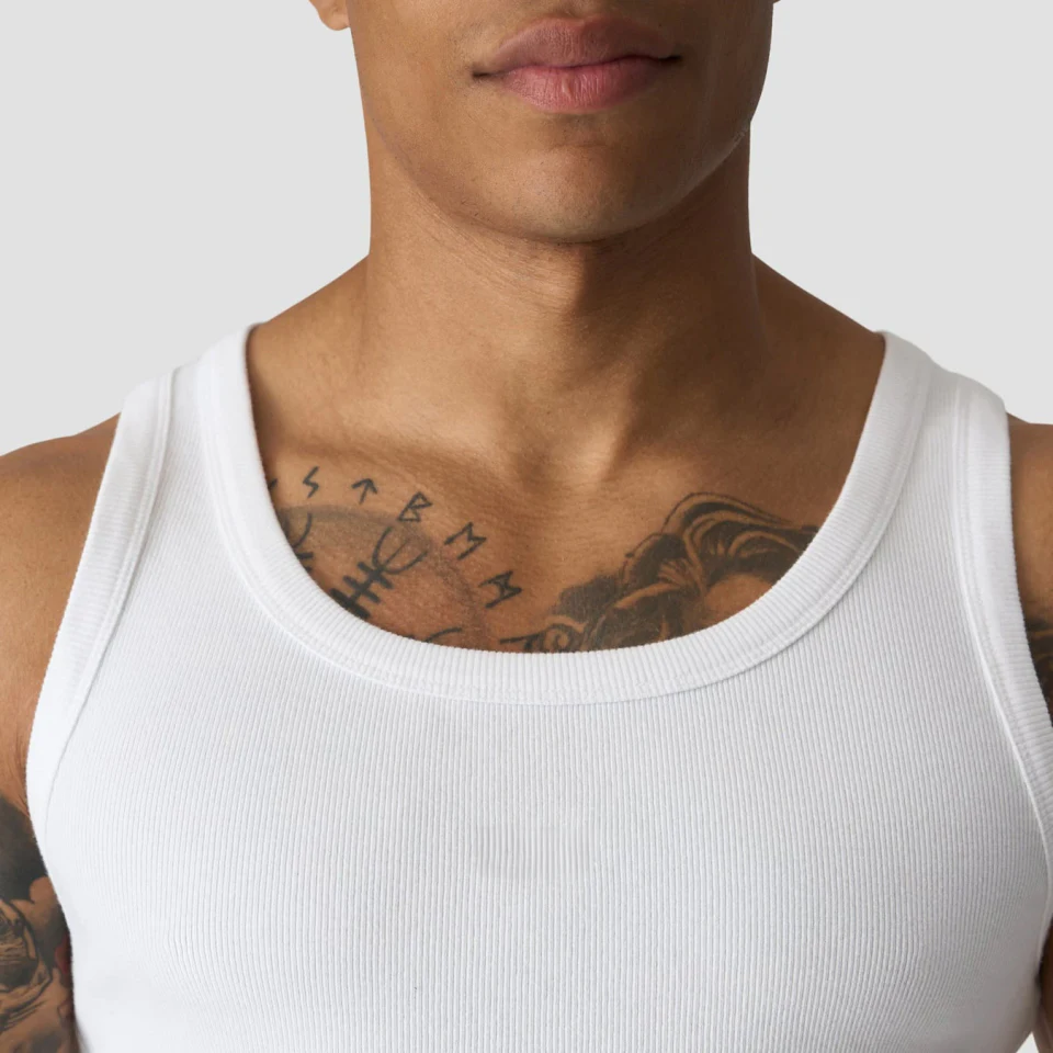 Men's cotton/spandex tank top · 4