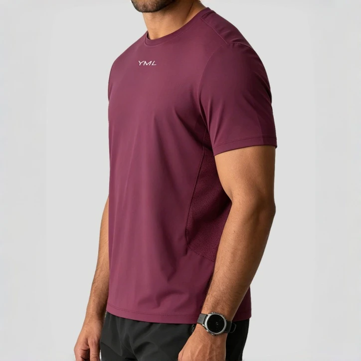 Herren-T-Shirt aus Nylon/Spandex · 1