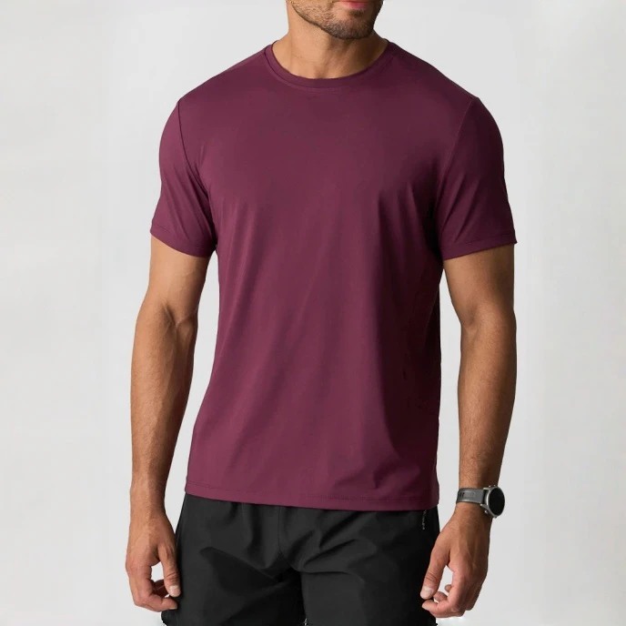 Herren-T-Shirt aus Nylon/Spandex · 2