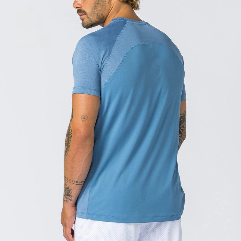 Men's slim-fit quick-dry lightweight polyester T-shirt · 3