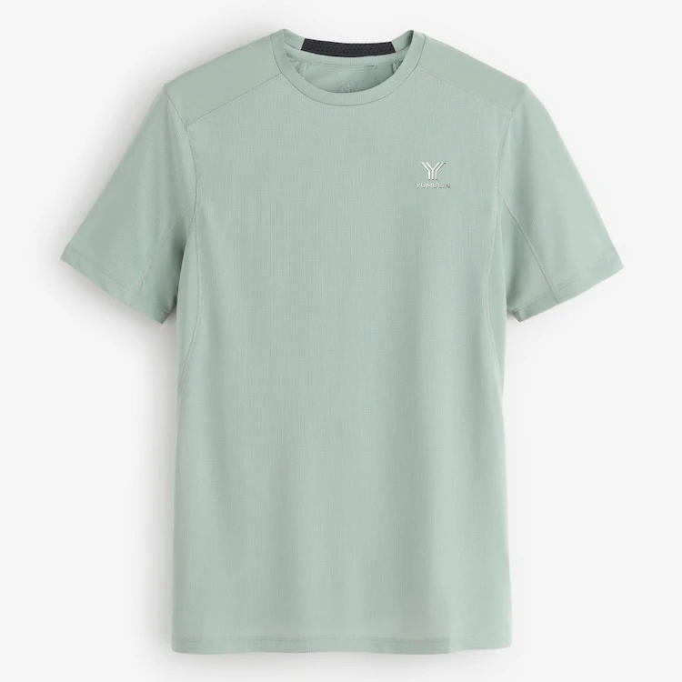 T-shirt en polyester léger à séchage rapide pour hommes · 4