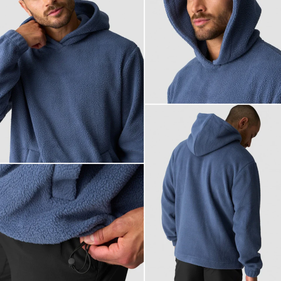 Men's polyester hoodie · 4