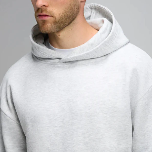 Felpa con cappuccio oversize da uomo a maniche lunghe · 3