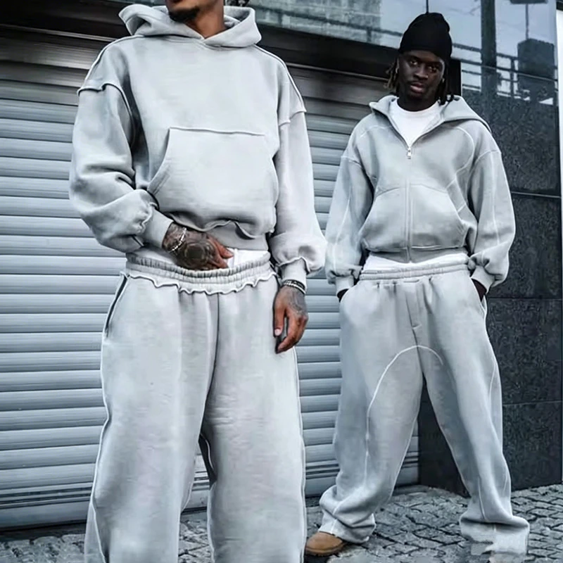 男士大輪廓運動服 · 2