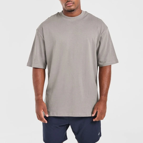 Men's oversized cotton T-shirt · 1