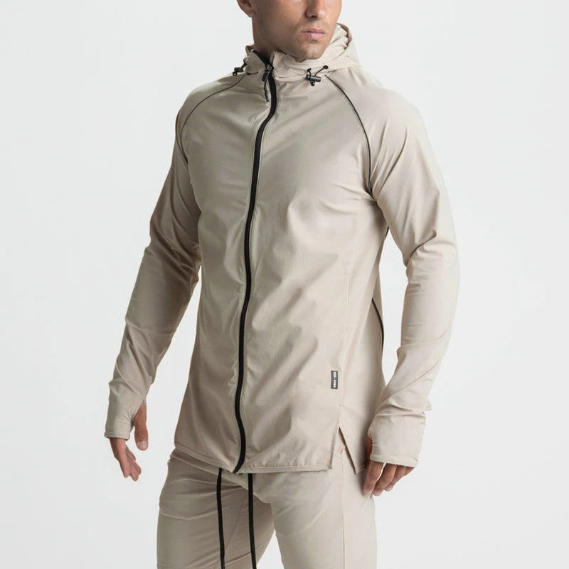 Kapuzenpullover für Herren mit Reißverschluss · 1