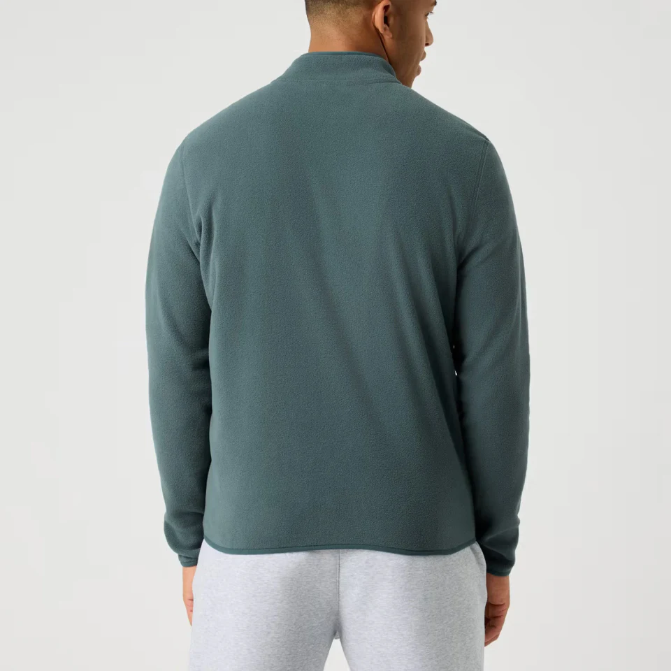 Heavyweight half-zip polyester hoodie · 2
