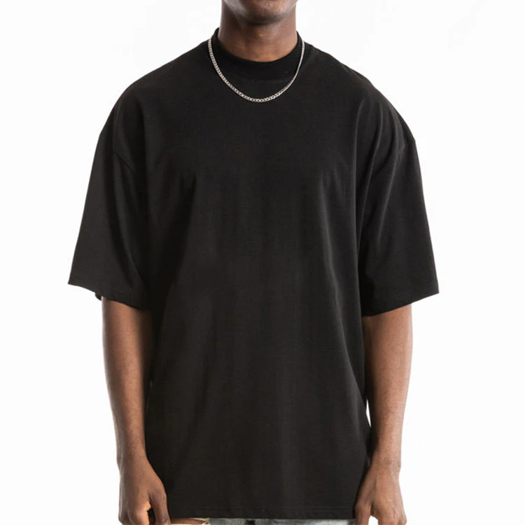 Übergroßes, kastenförmiges Herren-T-Shirt aus schwerer Baumwolle · 6