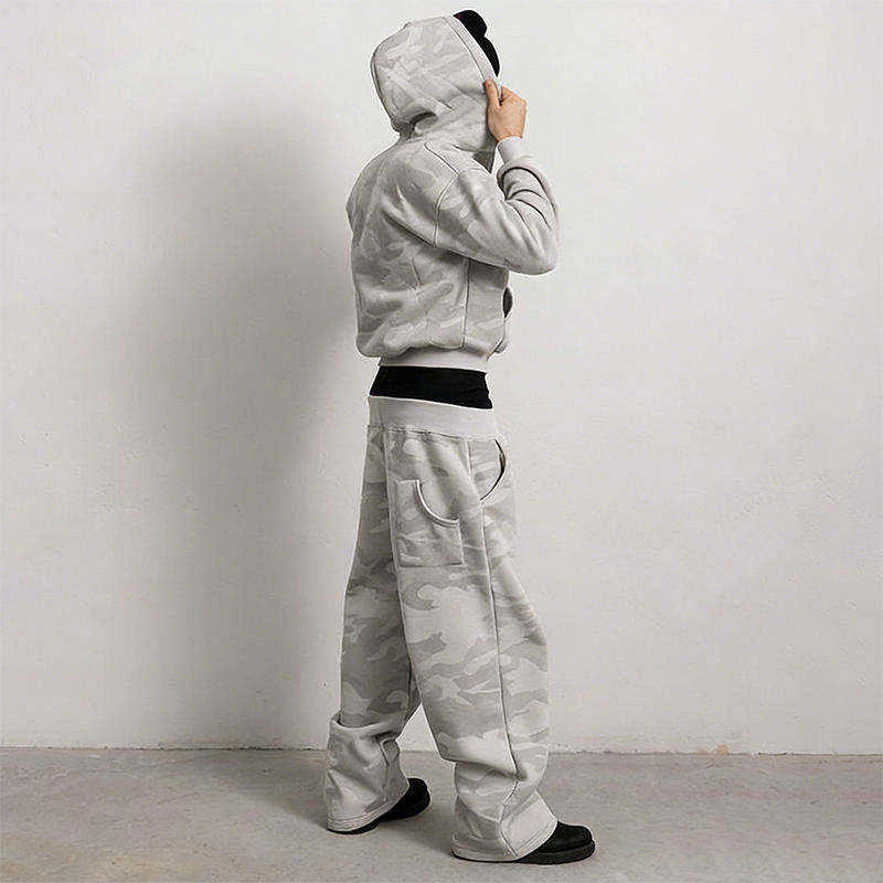 Survêtement homme boxy en coton · 2