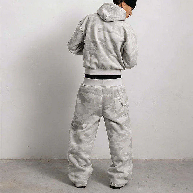 Survêtement homme boxy en coton · 3