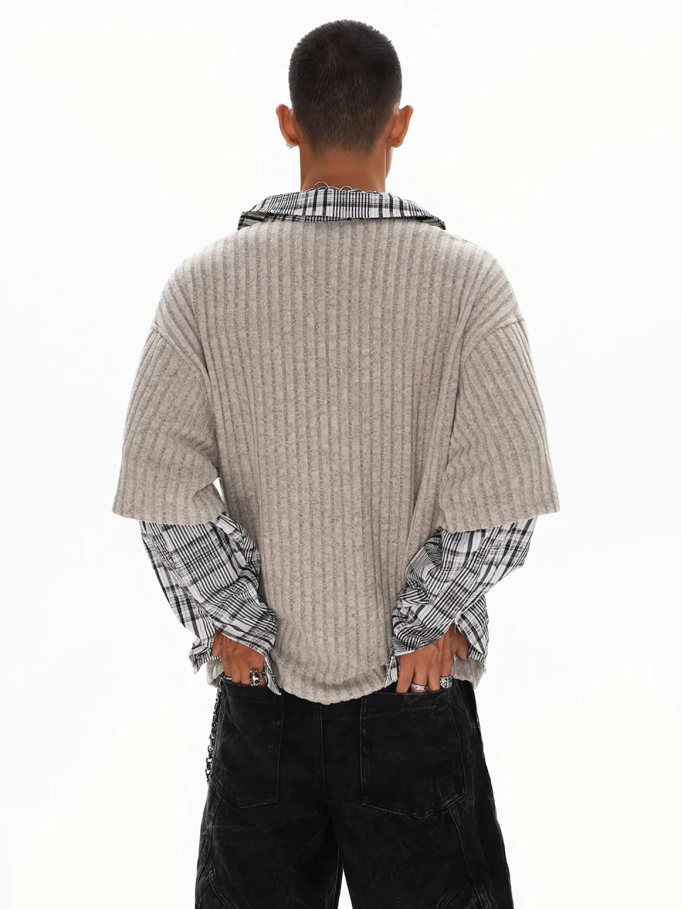 Zweiteiliges Langarm-Set für Herren · 3