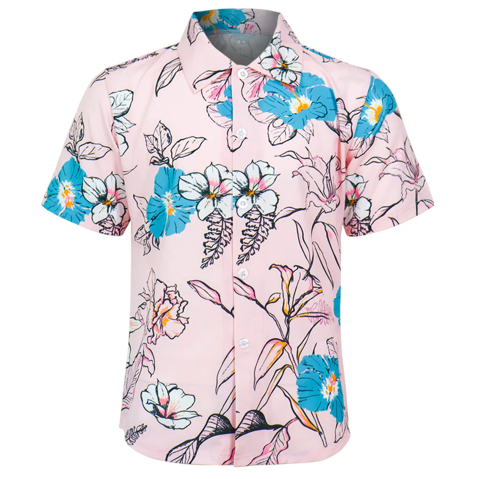Chemise homme oversize en polyester à séchage rapide · 1