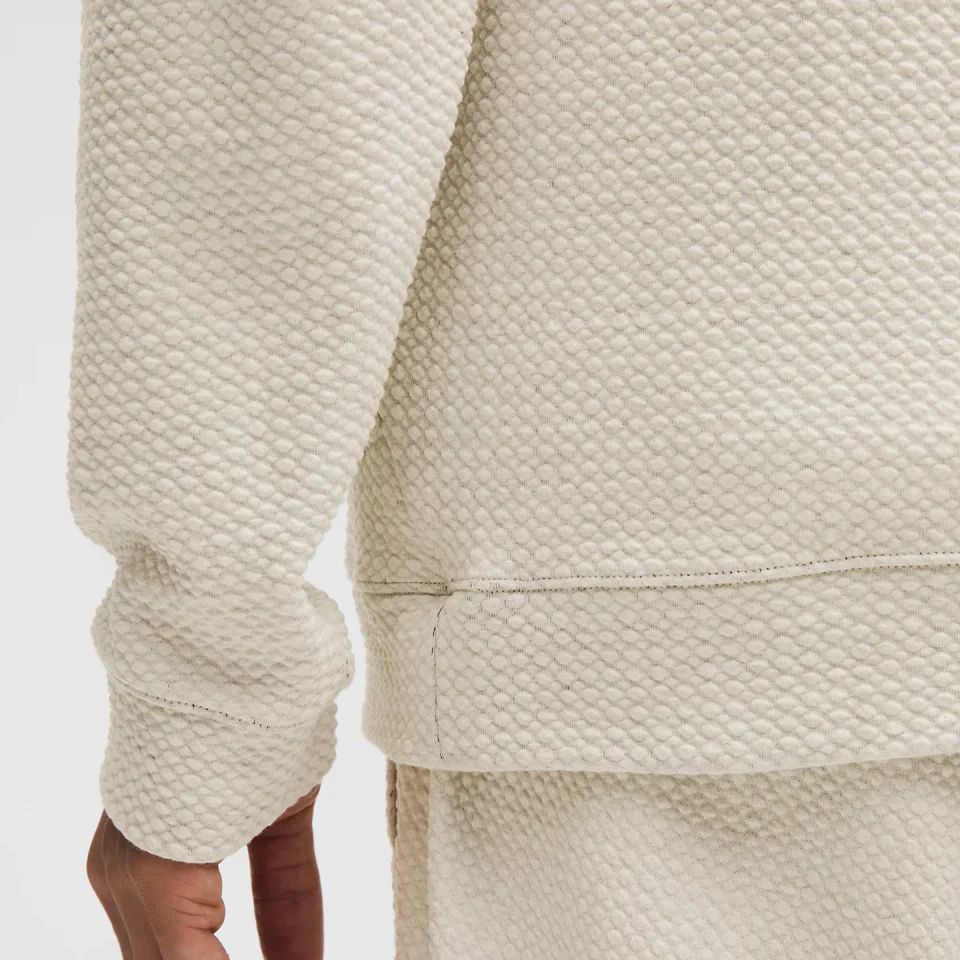 Men's waffle-knit cotton hoodie · 4