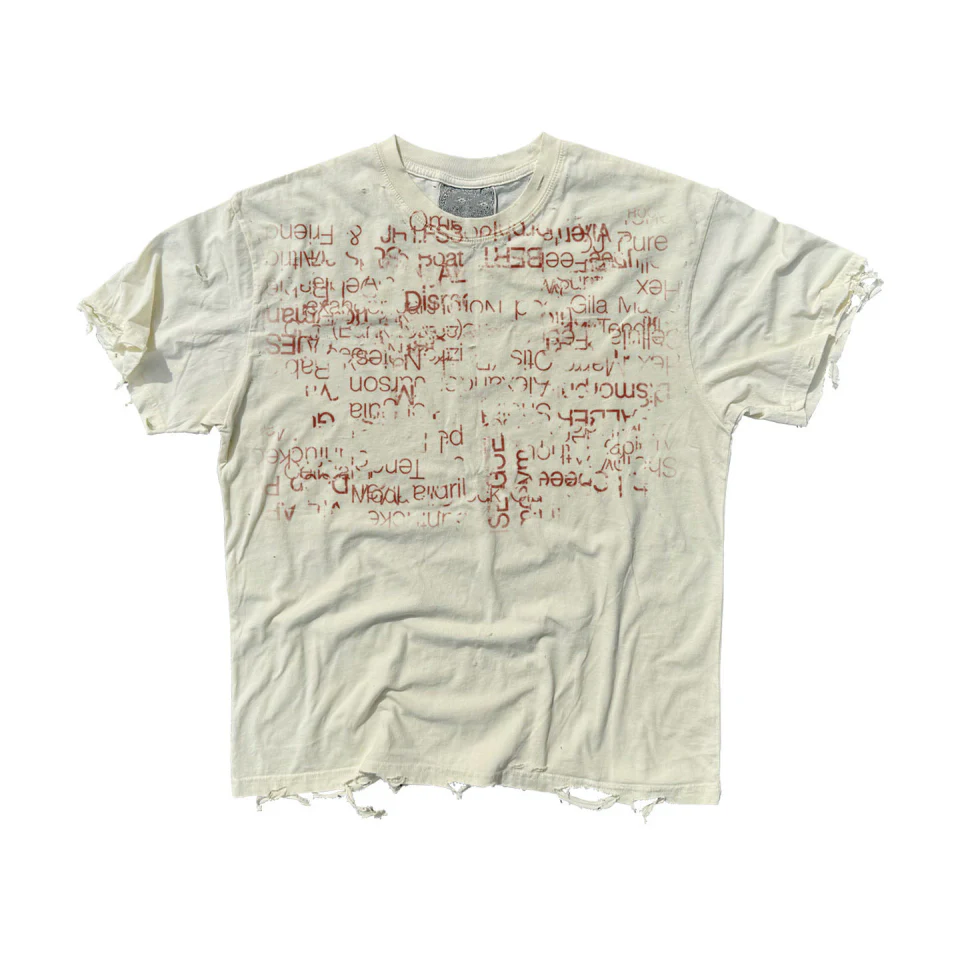 Camiseta de hombre boxy-fit de algodón grueso · 1