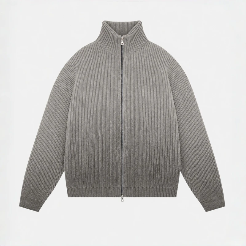 Cardigan zippé homme · 1
