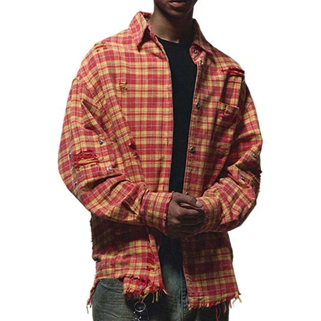 Men's oversized heavyweight shirt