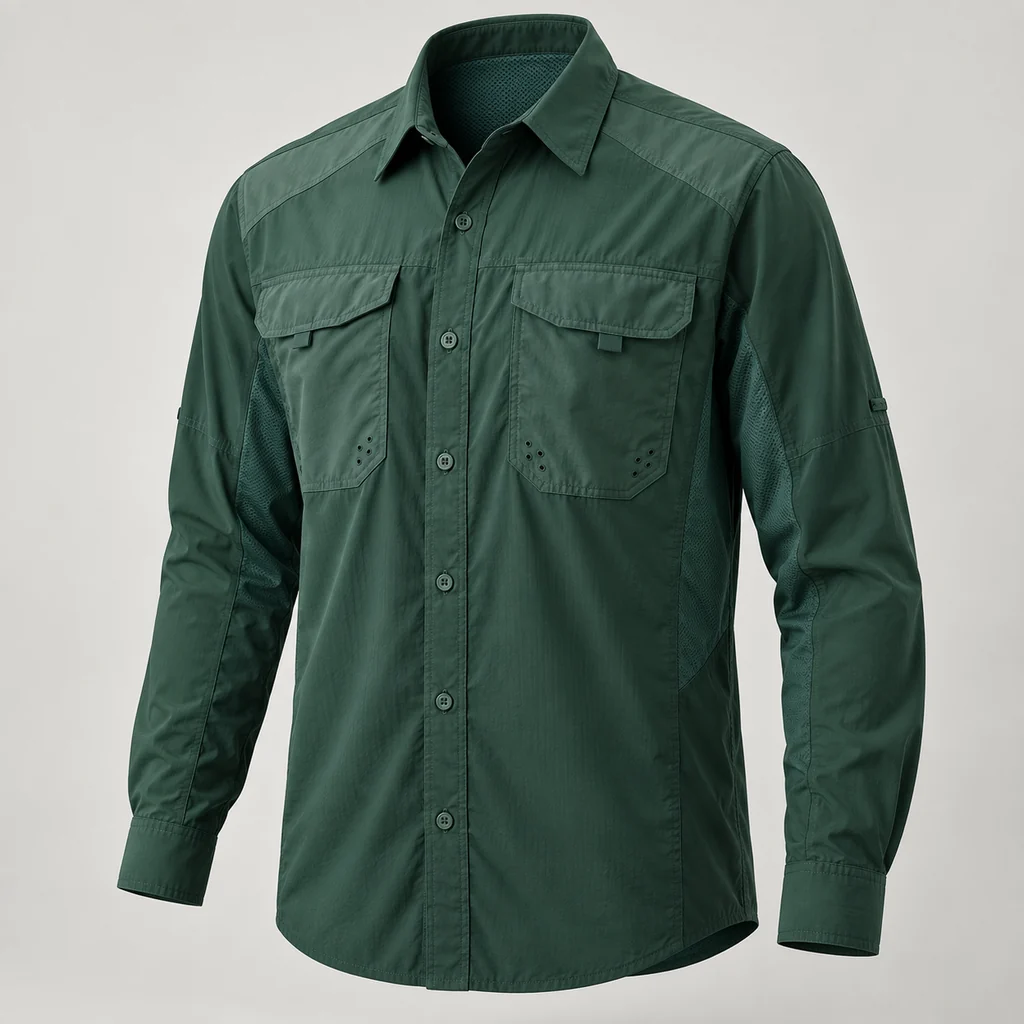 UPF 35 Two-Way Stretch Performance Shirt